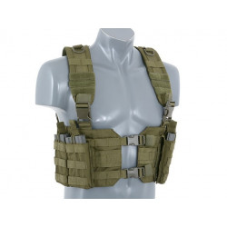 Olive Split Front Chest Harness