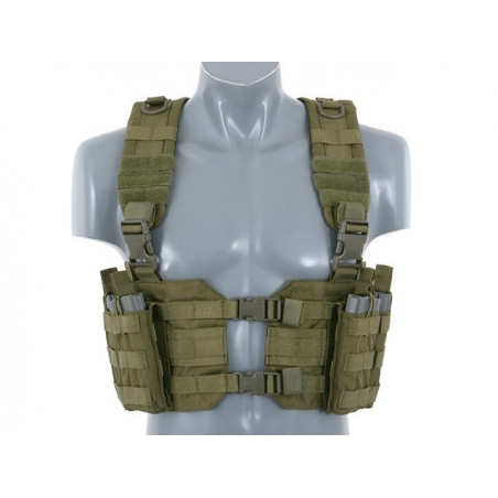 Colete Chest Harness Olive [8Fields]