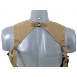 Coldre Universal Cinto/Perna Canhoto Coyote