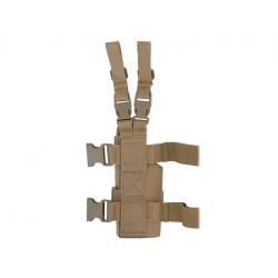 Coldre Universal Cinto/Perna Canhoto Coyote