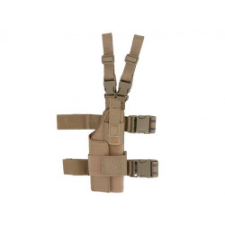 Coldre Universal Cinto/Perna Canhoto Coyote