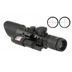 Mira Telescópica 3-9x40E c/ Laser