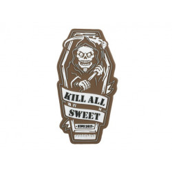 Patch PVC Kill All Sweet Castanho