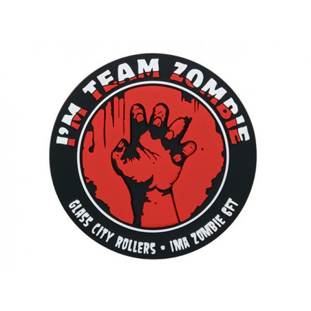 Patch PVC Team Zombie Red