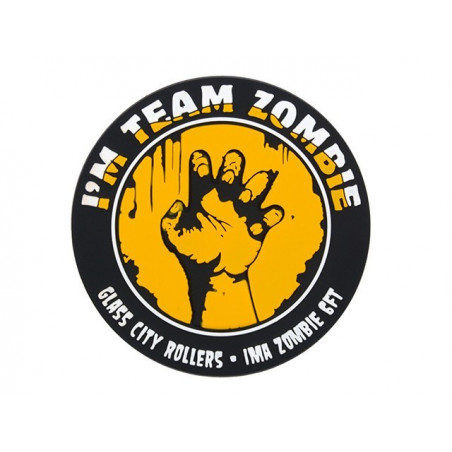 Patch PVC Team Zombie Yellow