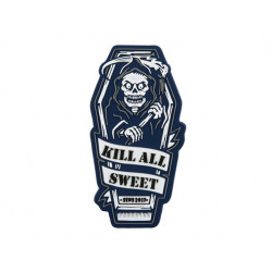 Patch PVC Kill All Sweet Azul