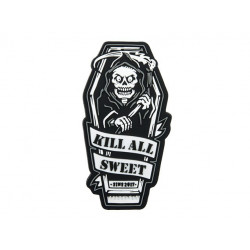 Patch PVC Kill All Sweet Preto