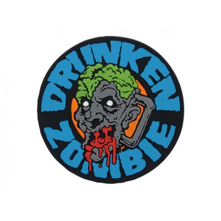 Patch PVC Drunken Zombie Azul