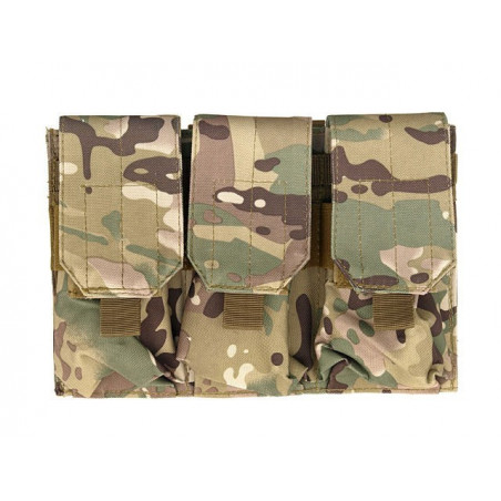 Bolsa Tripla Mag M4/AK74 Multicam
