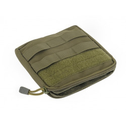 Zippered Pouch MOLLE Olive