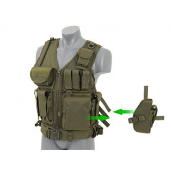 Olive Tactical Vest V2