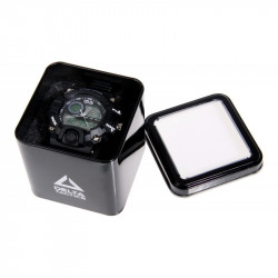 Relógio Táctico Analógico/Digital Preto