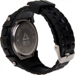 Tactical Watch w/ Pedometer Black