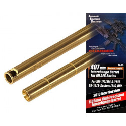 High Precision 6.02 Interchange Barrel 407mm for M4 [Guarder]