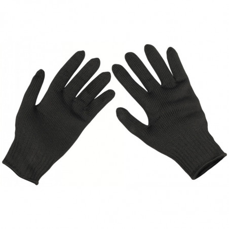 Gloves Security Cut Protection Black