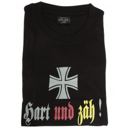 T-Shirt  "Hart Und Zäh" Preta