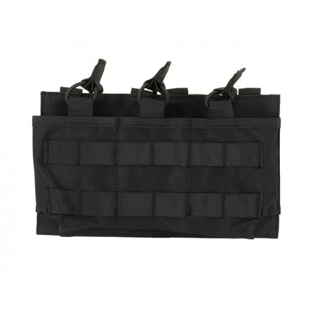 Bolsa Tripla Mag 7.62/.308 Topo Aberto Preta