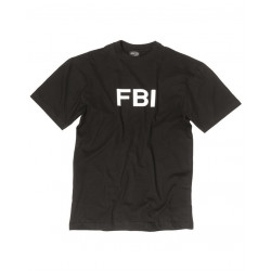 T-Shirt "FBI" Preta