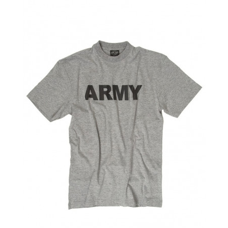 T-Shirt "ARMY" Cinzento