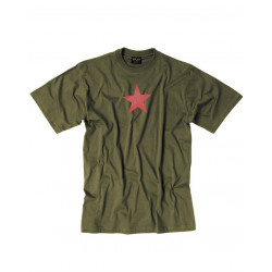 T-Shirt "Red Star" OD