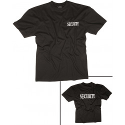 T-Shirt "Security"x2 Black