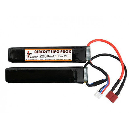 Bateria Li-Po 2200mAh 7.4V 20C Dean