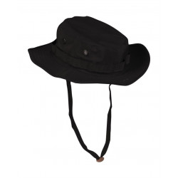 US Black Trilaminate GI Boonie Hat
