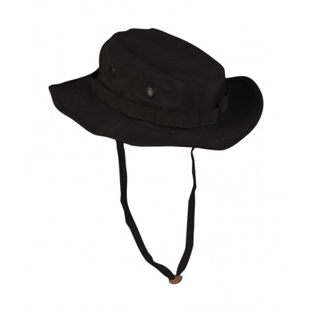 US Black Trilaminate GI Boonie Hat [Miltec]