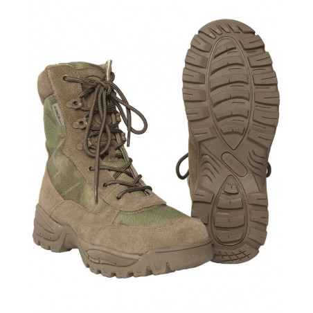 A-TACS FG Tactical Boots with zipper [Teesar]