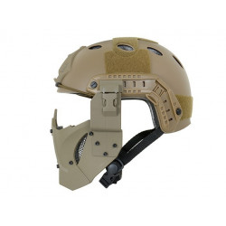 Hard Shell Half Fast Mask Khaki