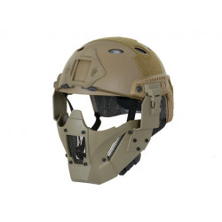 Hard Shell Half Fast Mask Khaki