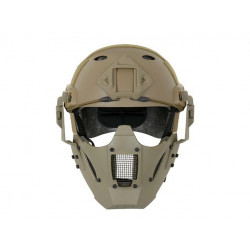 Hard Shell Half Fast Mask Khaki