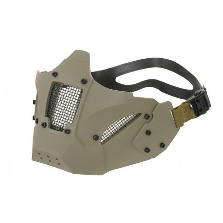 Hard Shell Half Fast Mask Khaki