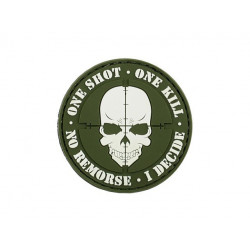 Patch PVC One Shot One Kill Olive
