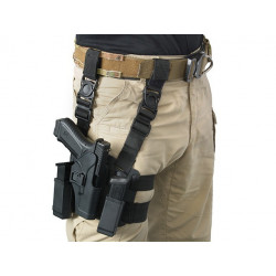 Coldre p/ Perna para Glock Preto