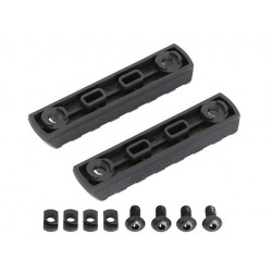 Rail RIS/M-Lock c/ 7 Ranhuras Preto [APS]