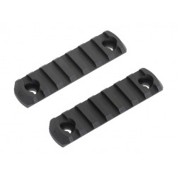 Rail RIS/M-Lock c/ 7 Ranhuras Preto [APS]