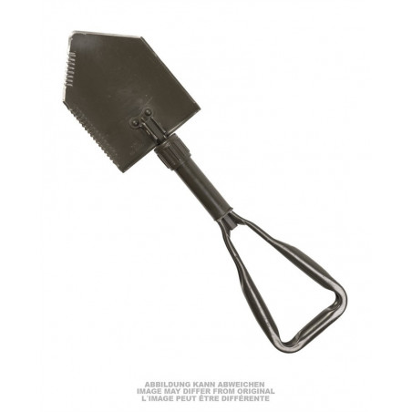 German Trifold Shovel w/ Cover Used