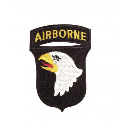 US "101ST.DIV AB" Textile Badge