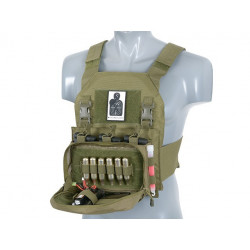 MOLLE Triple Rifle Mag/GP Pouch Black