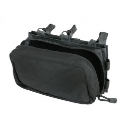 MOLLE Triple Rifle Mag/GP Pouch Black