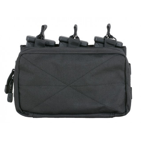 MOLLE Triple Rifle Mag/GP Pouch Black [Fields]