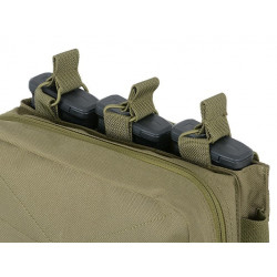 MOLLE Triple Rifle Mag/GP Pouch Black