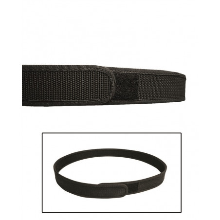 Black 40mm Inner Belt w/ Hook&Loop [Miltec]