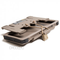 Flip Case MOLLE f/ iPhone Xs Max Coyote