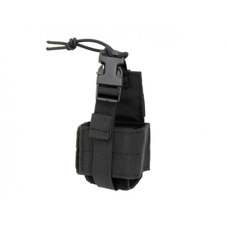 Radio Pouch Small Black [8Fields]