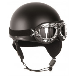 Black Half Shell Helmet
