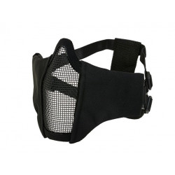 PDW Steel Half Face Mask Black