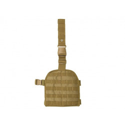 Painel MOLLE Drop Leg Coyote