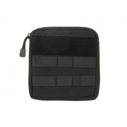 Zippered Pouch MOLLE Black
